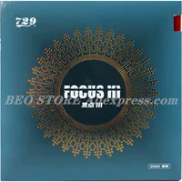 Amistad 729 Focus III 3 Snipe tenis de mesa Pips-en esponja de Ping Pong Original 729 FOCUS