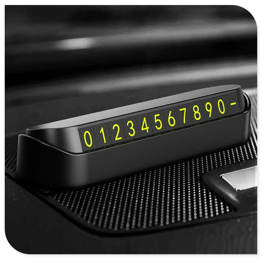 1pcs Car parking number plate phone Accessories for Opel CORSA 2006 2000 ASTRA 1998 2004