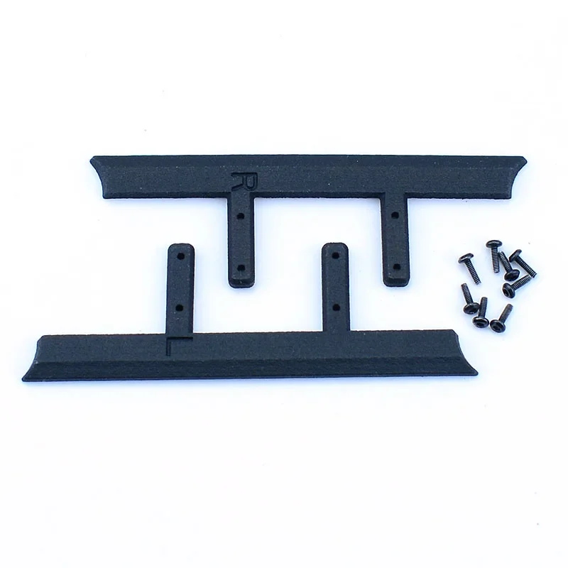 2pcs Simulation 3D Printing Side Footrest Pedal for 1/24 RC Crawler Car FMS FCX24M Camel Cup Defender D110 Upgrade