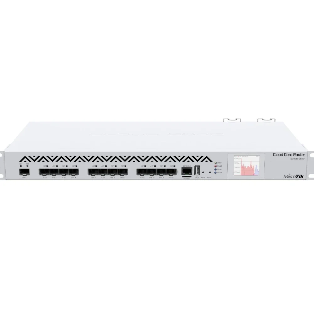 

CCR1016-12S-1S+ 12 SFP cage 1 SFP+ cage CCR1016-12S-1S Wired Ethernet Network Wired Industrial Grade Router