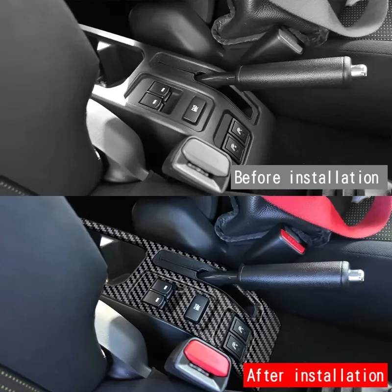 

Накладка на рамку панели ручного тормоза автомобиля для Jimny Nomade 2025, аксессуары для интерьера