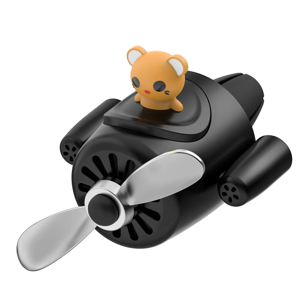

Car Interior Aromatherapy Ornament Pet Car Decoration Cute Cartoon Design Hassle-Free Installation Pleasant Scents