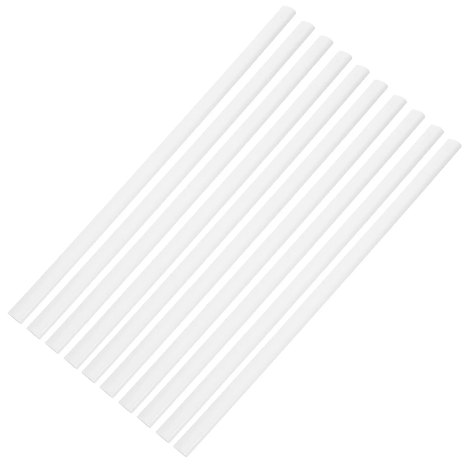 

10Pcs Plastic Loose Leaf Binding Bars Slide Grip Bookbinding Clips for Office School Document Organizing Slide Binders