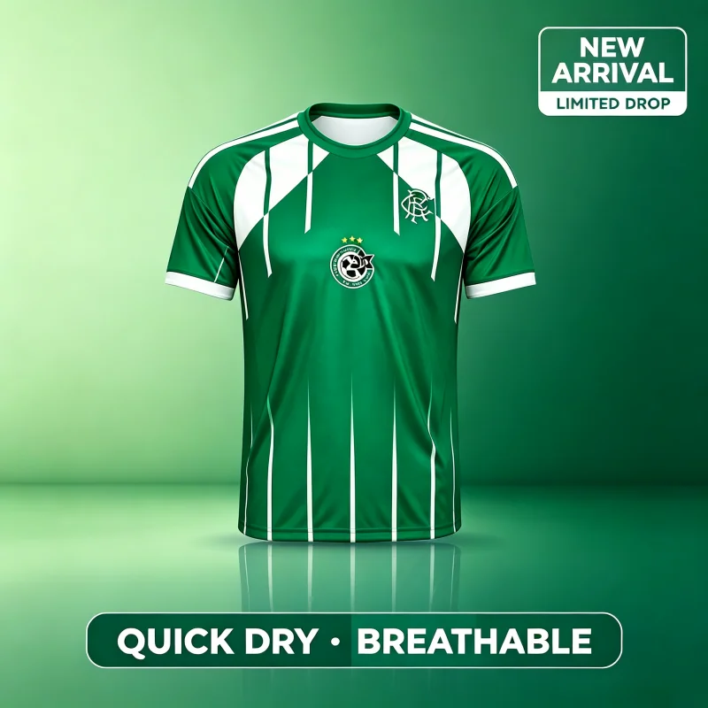 26-27 Neues Maccabi Haifa Fußballtrikot, Herren- und Damen-Sport-T-Shirt, atmungsaktiv, schnelltrocknend, Streetwear-Kleidung, für Eltern und Kinder. – Detail 1