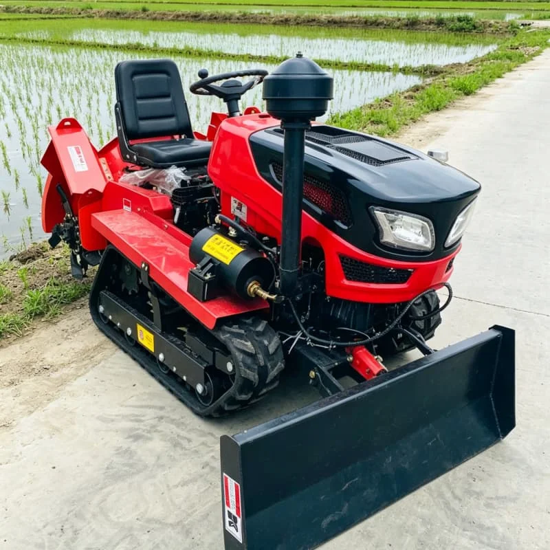 

Customized 35HP Plowing Tractor, Crawler Plowing Machine, Upgraded Mini Power Tiller, Farm Rotary Tiller