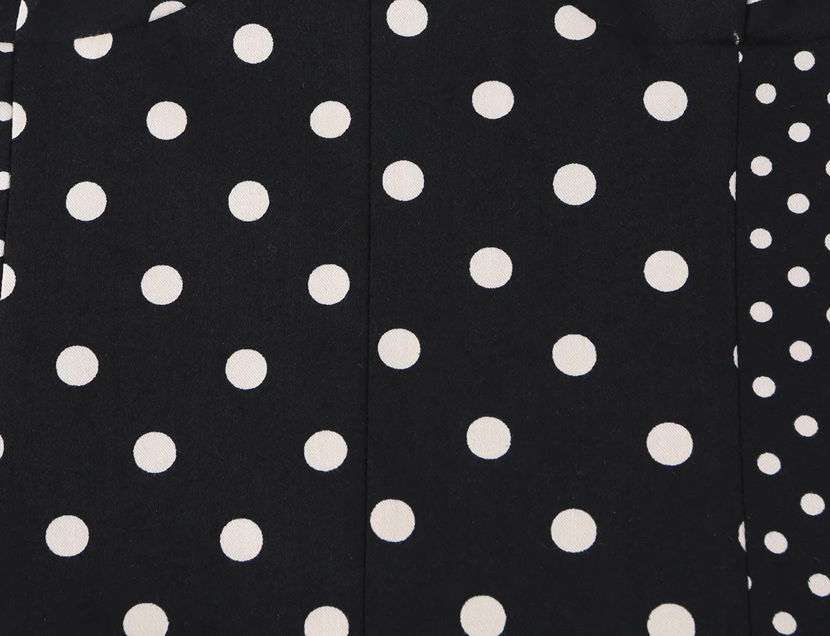 TFMLN Sexy Damen Schwarzes Polka-Dot-Print Plissiertes Trägertop Schlankmachendes Korsett Rückenfreies Camisole-Top für Party und Club – Detail 6