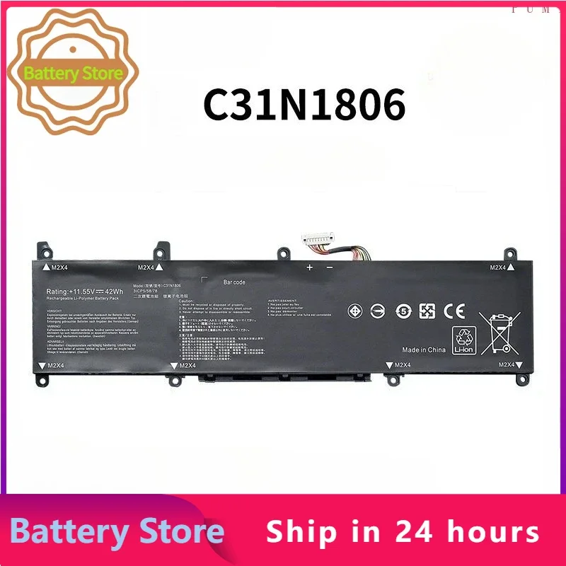 C31N1806 3ICP5/58/57 Laptop Battery For Asus VivoBook S330UN-EY011 X330UA ADOL13F S13 S330FA-EY001T S330UA