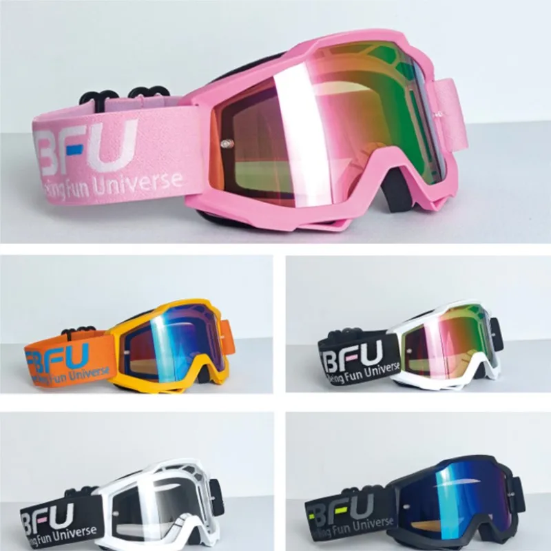 Motorcycle Riding Goggles Windproof Dustproof Sandproof UV Protection Wide Vision For Off Road Dirt Bike Outdoor Riding