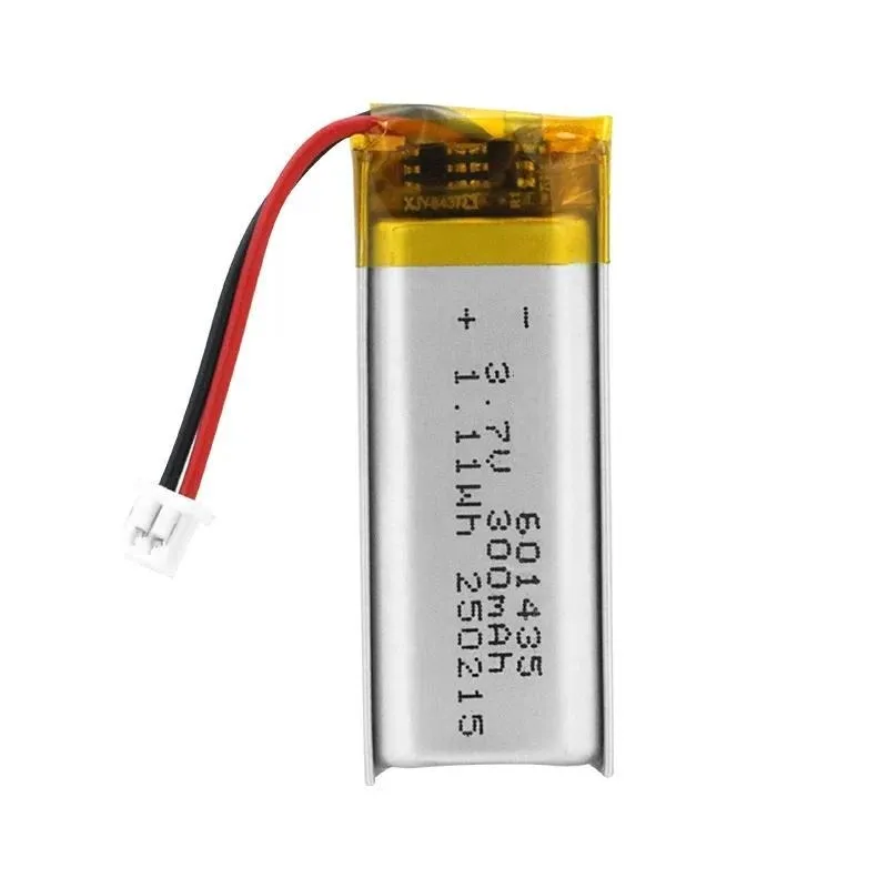 3pcs for 601435 Polymer Lithium Battery 3.7V 300mAh Rechargeable Battery for Point Reading Pen Digital Photo Frame Drone