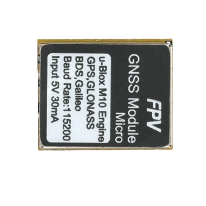 A32T-Para RUSHFPV GNSS Micro M10 Módulo GPS Antena Embutida Para RC FPV Freestyle Drone Peças DIY