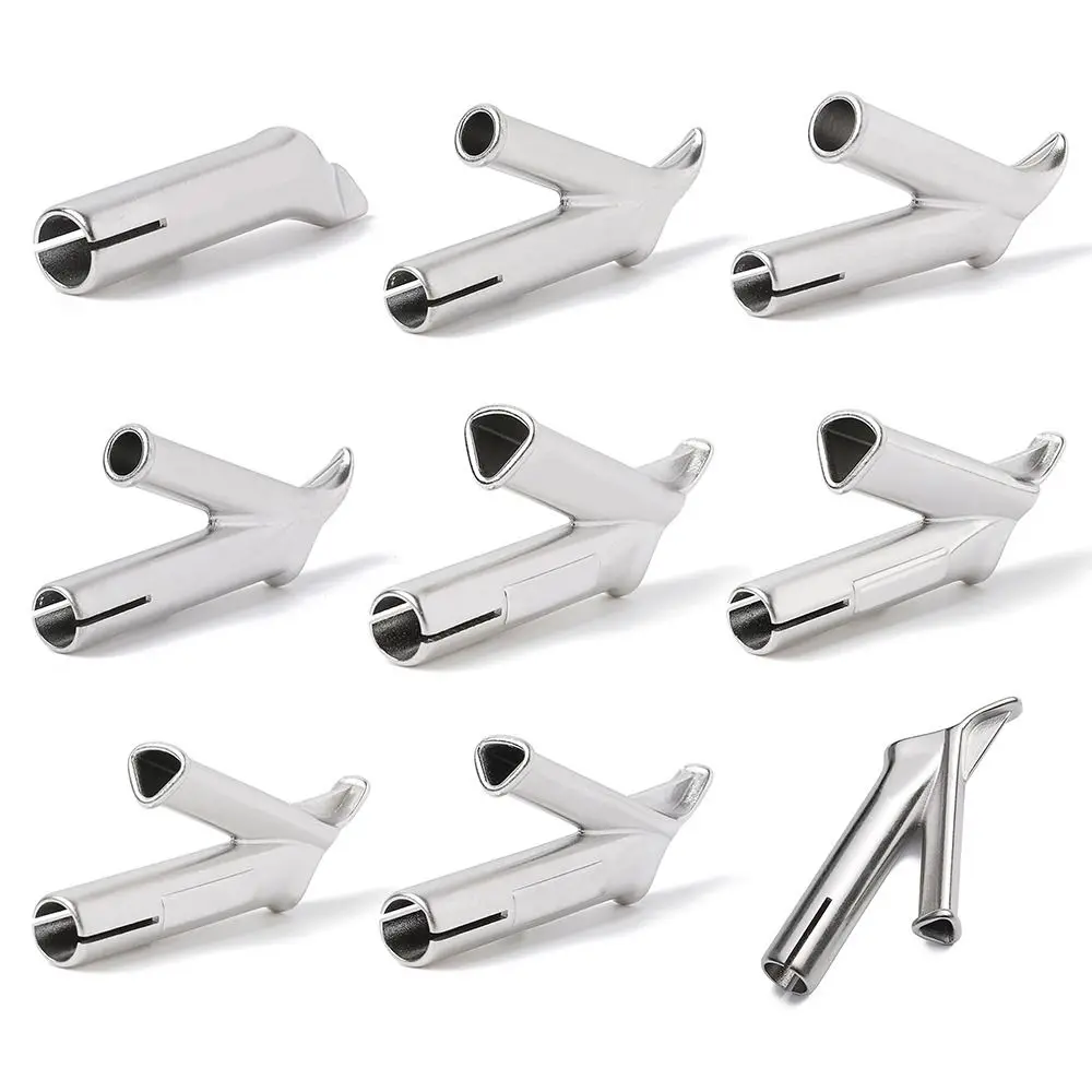 

New 5mm Welding Nozzles Triangle 8mm Triangle Speed Nozzle Round Alloy Power tool accessories Hot Air Blower