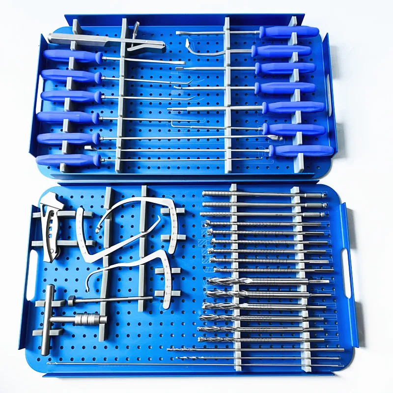 

Конjunto de instruments quirúrgicos для reconstrucción de rodilla, комплект инструментов tipo C, ACL