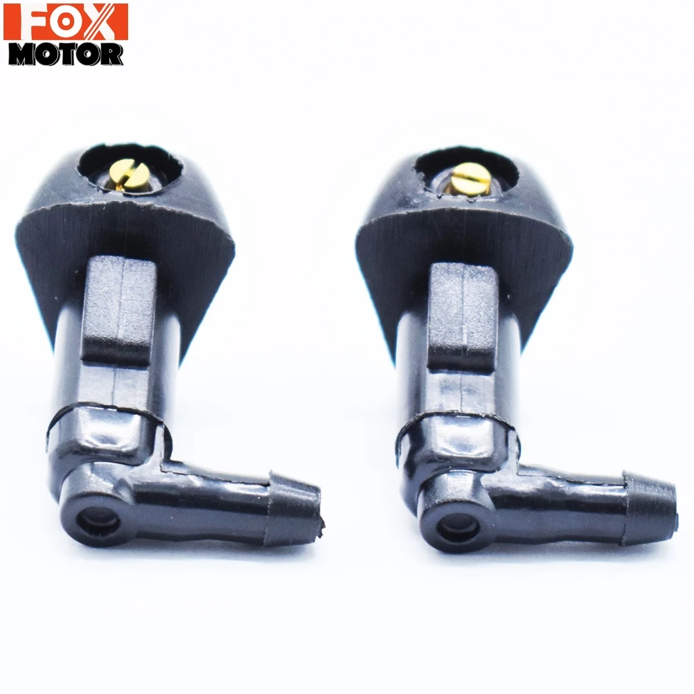 2Pcs Car Windshield Wiper Water Spray Jet Washer Nozzle Nozzles For Honda Accord 2003 2004 2005 2006 2007 OE#76810-SDA-A11