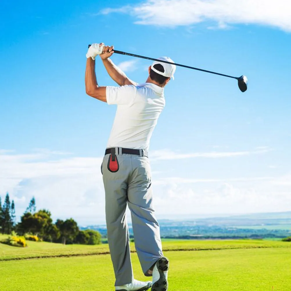 

1Pcs Portable Golf Ball Cleaner Mini Towel Slips Waist Belt Cleaner Dry Accurate Putts Maintenance Accessories