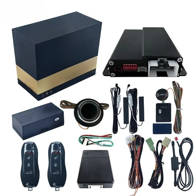Remote Starter Keyless Start Canbus Car Alarm System Mobile Phone Control