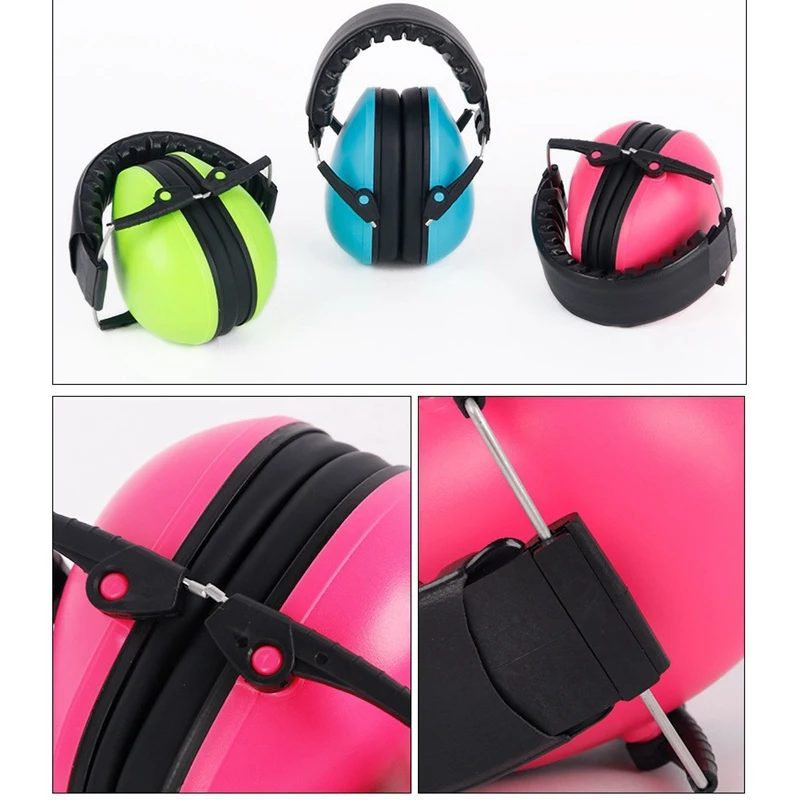 Anti-Noise Ear Muffs Noise Protection Hearing Protection And Noise Cancelling Reduction Ear Muffs Fits Children Promotion