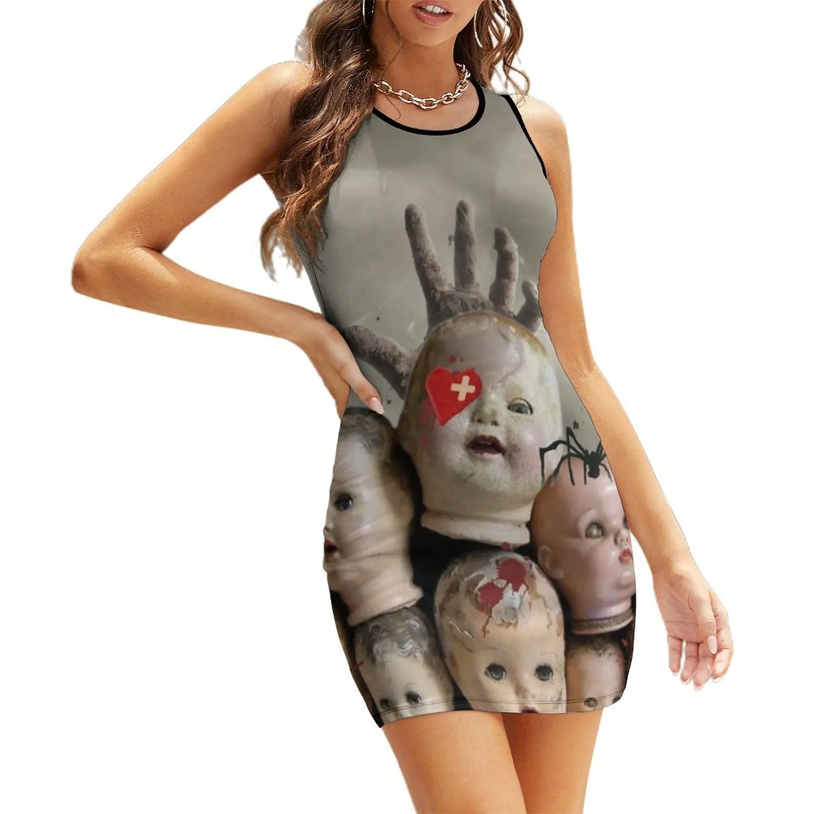 

Talking Heads Sleeveless Sundress Dress woman luxury dresses Woman dresses