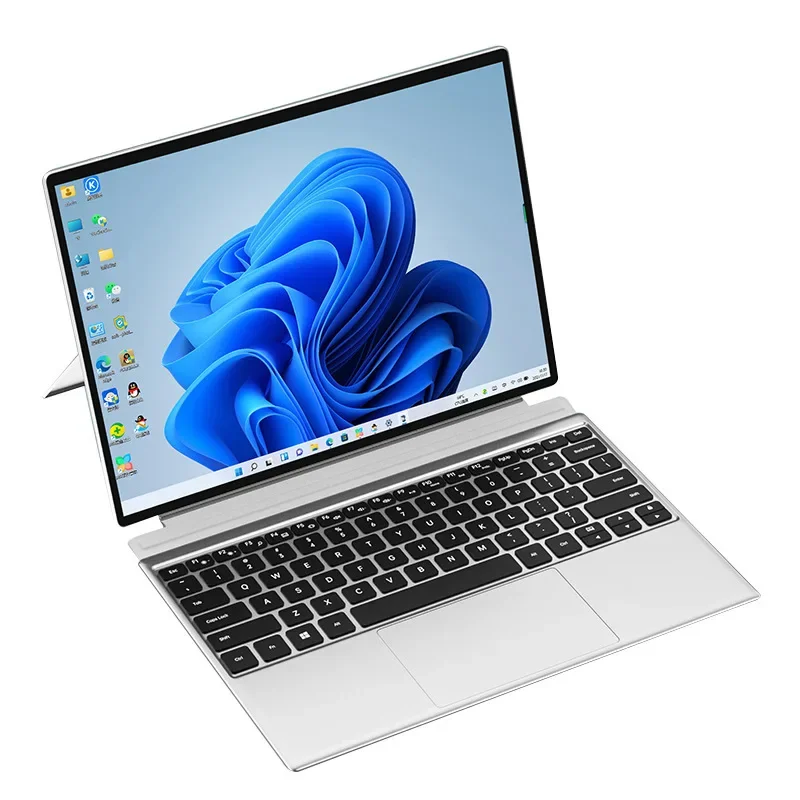 

12.3 inch touch 3K resolution metal book wholesale win11 tablet computer two-in-one