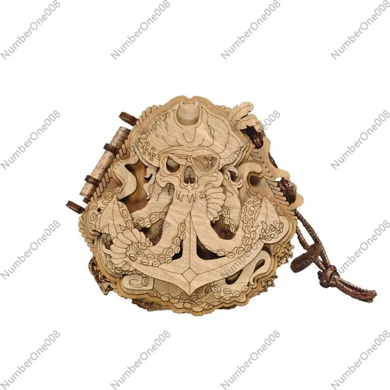 

Decryption Box Blackbeard's Compass Decryption Mechanism Box Toy Adult Puzzle Toy High Difficulty Brain-burning