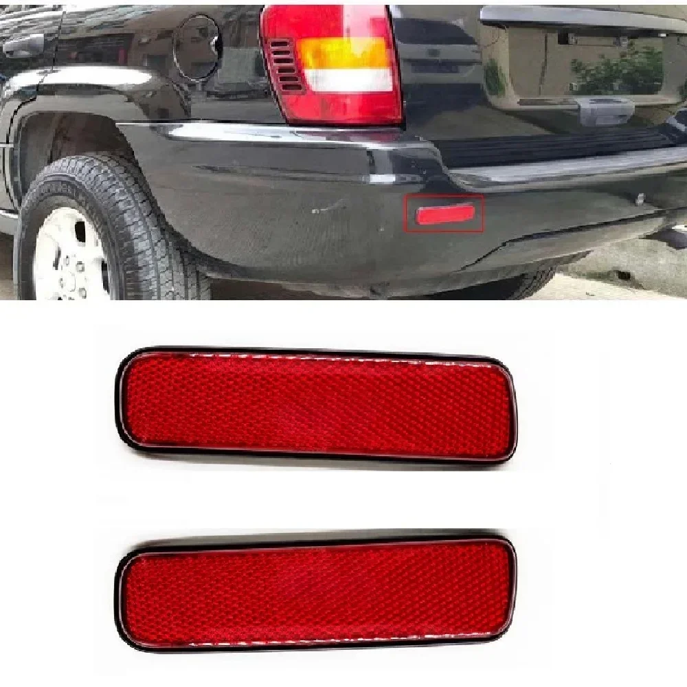 

Rear Bumper Reflector for Jeep Grand Cherokee 1996 1997 1998 1999 2000 2001 2002 2003 2004 2005 2006 Car Replacement Parts