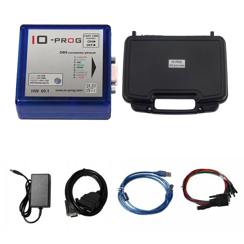 ECUHELP IO-PROG for Opel for GM ECU BCM EPS TCM Programmer Terminal Multi for by OBD or on Bench [Full Version]
