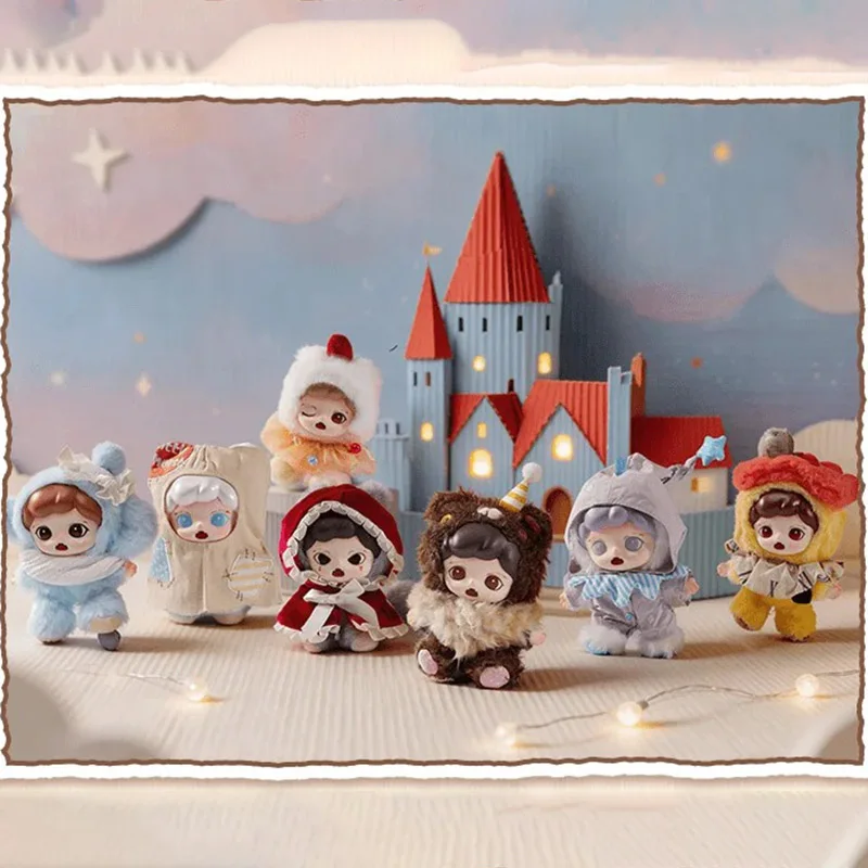 

Zoraa Castle Dream Series Collectible Box Plush Toys Can Hold Items Creative Doll Ornament Mysterious Box Peripheral Gifts