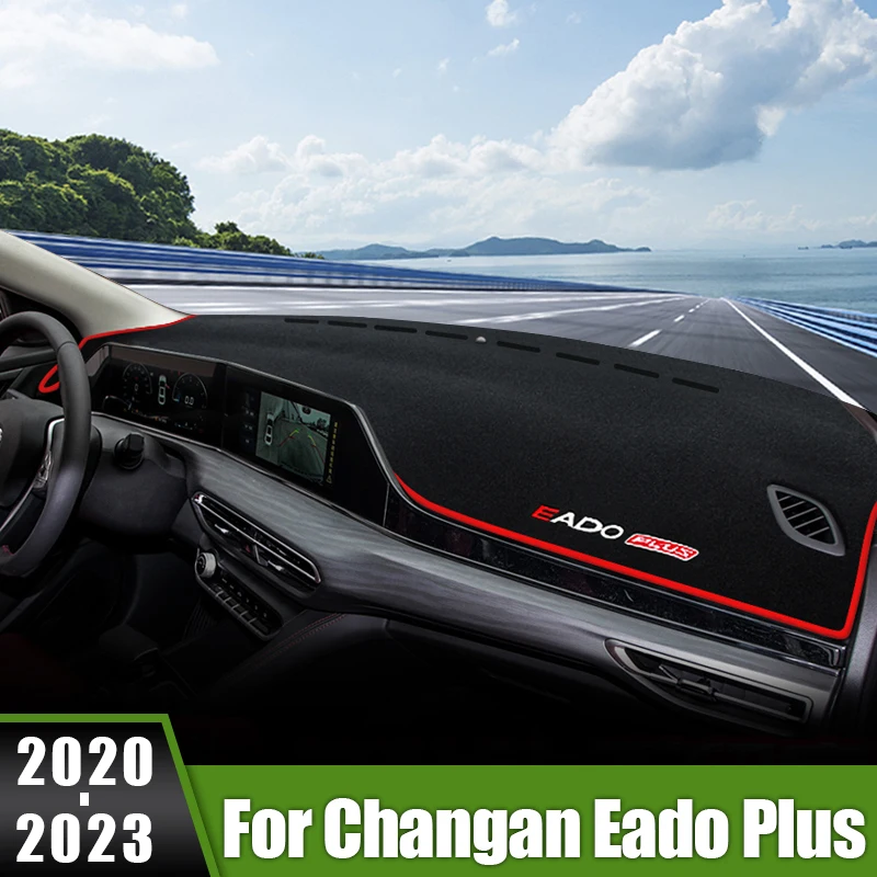 For Changan Eado Plus 2020 2021 2022 2023 Car Instrument Panel Carpets Sun Shade Mat Avoid Light Pad Dashboard Cover Accessories