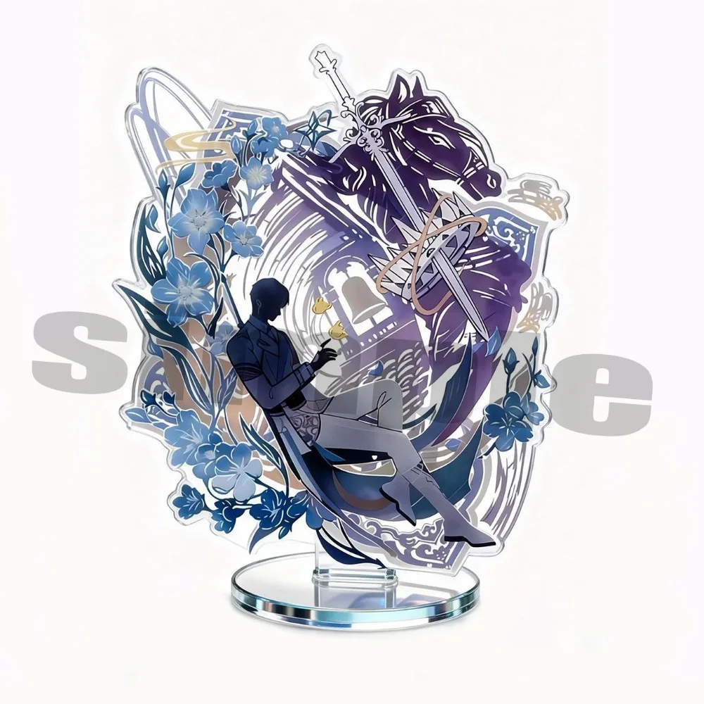 Game Love and Deep Space Paper Cutting Creative Modeling Version 5.0 Acrylic Stand Table Decoration Accessories New Year Gifts