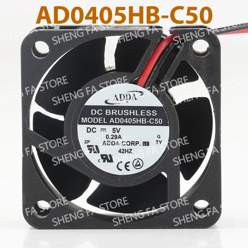 two-wire switch Double ball inverter High air capacity ADDA 12V 24V 48V DC 5V 0.29A 4020 40X40X20MM 4CM AD0405HB-C50 cooling fan