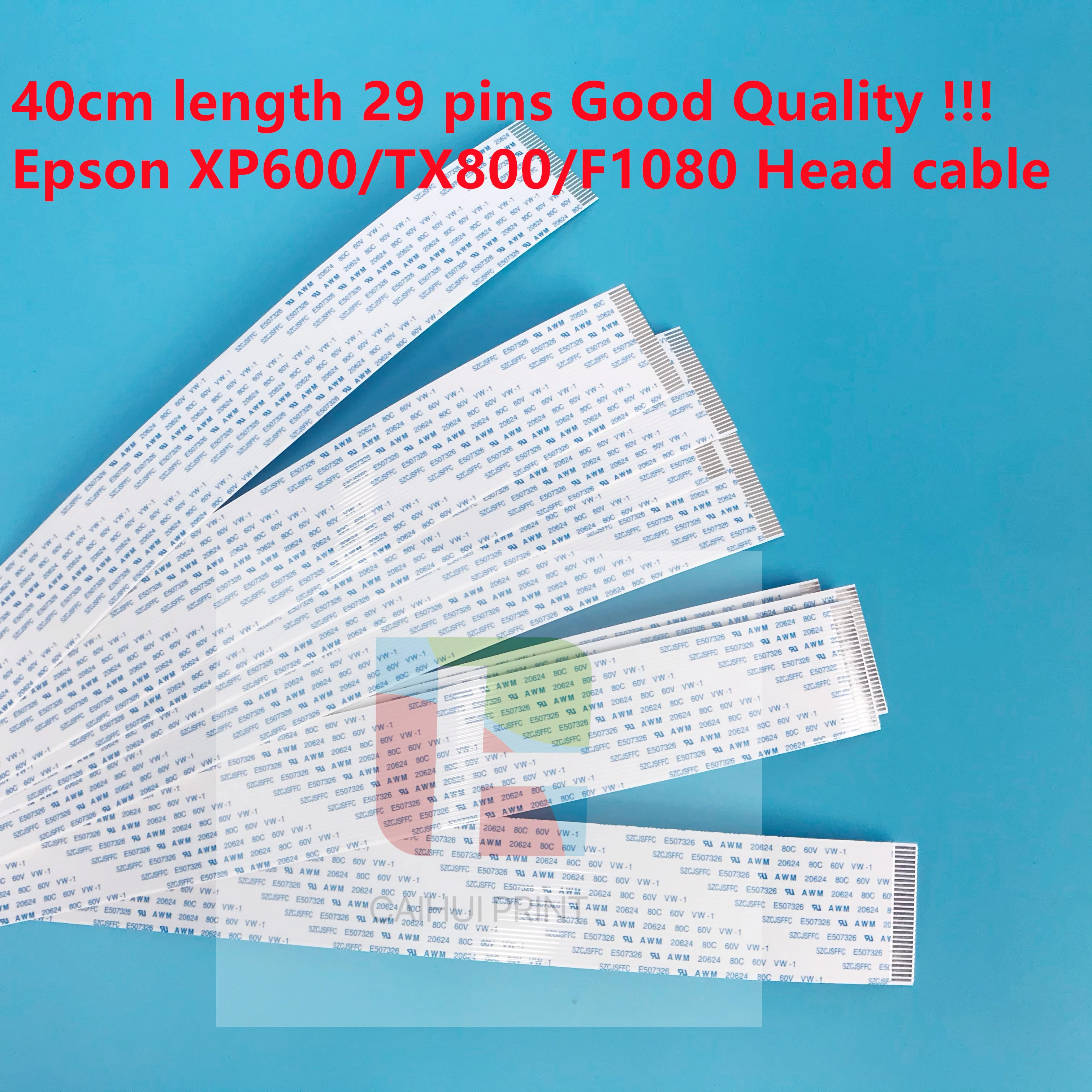 29 Pins 40CM Print Head Cable For Epson XP600 TX800  F1080 Solvent UV flatbed printer DX10 printhead flat data cable