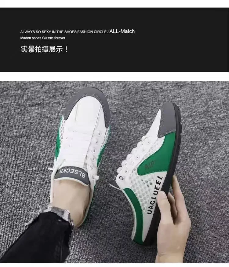 2026 Übergröße 48 Herrenmode Weichsohlen-Halbpantoffeln Trendige Freizeitschuhe Stützschuhe Sneakers Zapatos De Hombre – Detail 2