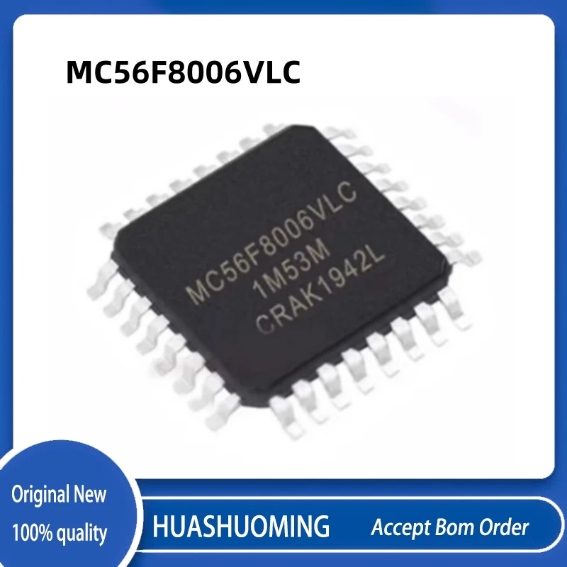 5Pcs/LoT    new  MC56F8006VLC  MC56F8006   MC56F8006V  MC56F       TQFP32