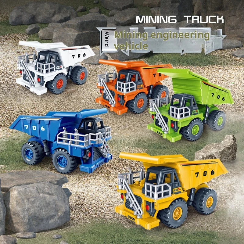 

Детские игрушки, инерционная горнодобывающая техника, инерционная мощность, раздвижная модель вождения, автомобили, небольшие подарки и призы для детских садов