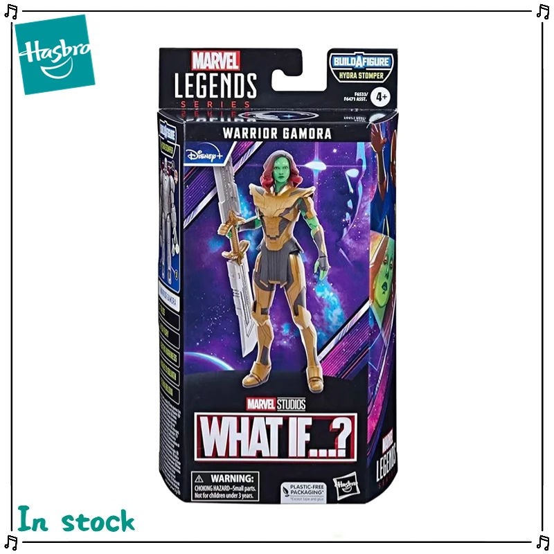 Original Hasbro Marvel Legends Gamora Stomper Anime figura modelo regalo juguete