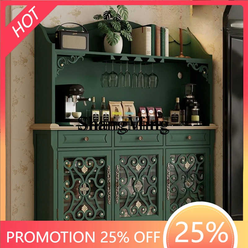

SM Home new high-end simple cabinet dining side restaurant wall cabinet coffee porch wine cabinet