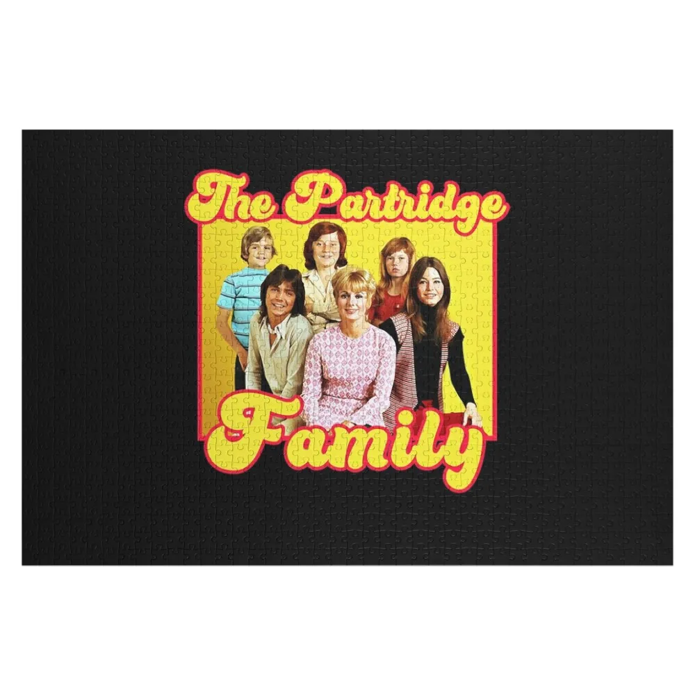 Family David Cassidy Jigsaw Puzzle With Photo Custom Wooden Name Customizable Child Gift Customizeds For Kids Puzzle