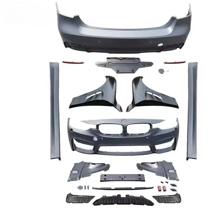 High Quality M3 Style Body Kit For BMW 3 Series F30 F35 Car Bumper With Front Rear Bumper Side Skirts Fenders