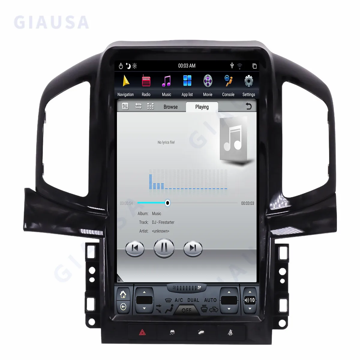 For Chevrolet Captiva C140 2012-2017 All In One Car Screen Audio Intelligent System Bluetooth Radio Video Players Carplay GPS 5G