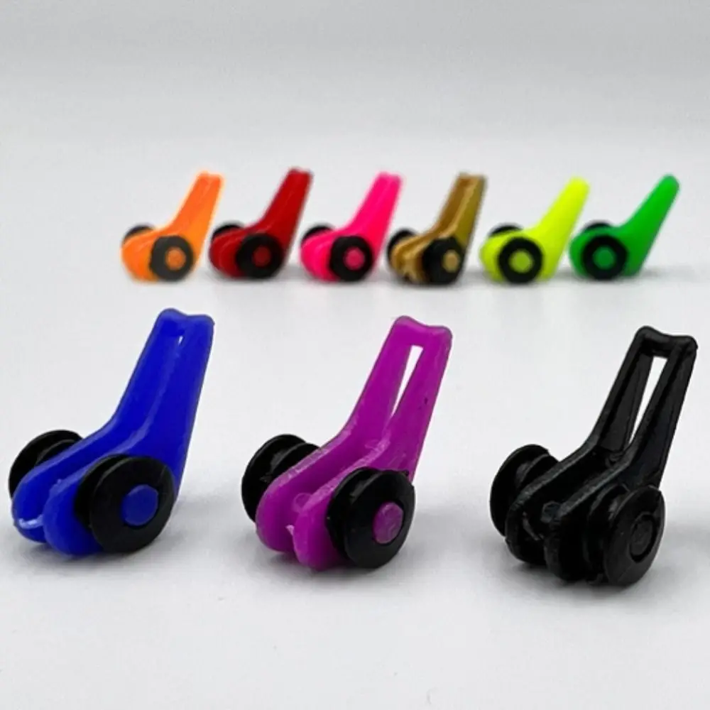 

10pcs High Pulling Force Fishing Bait Holder No Curling with Rubber Rings Fishing Hook Keeper Safety Plastic Fishing Rod Fixed