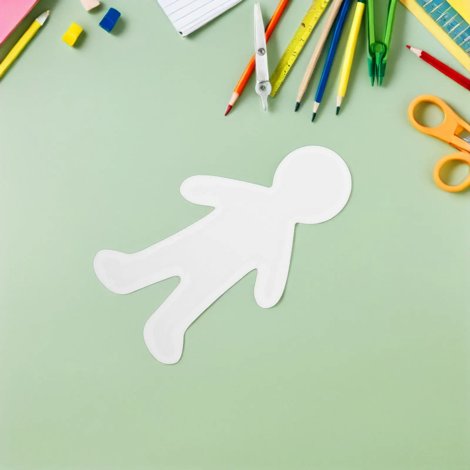 

40Pcs Blank People Cutouts Cardboard Shapes Art Party Crafts Classroom Decoration Preschool Supplies