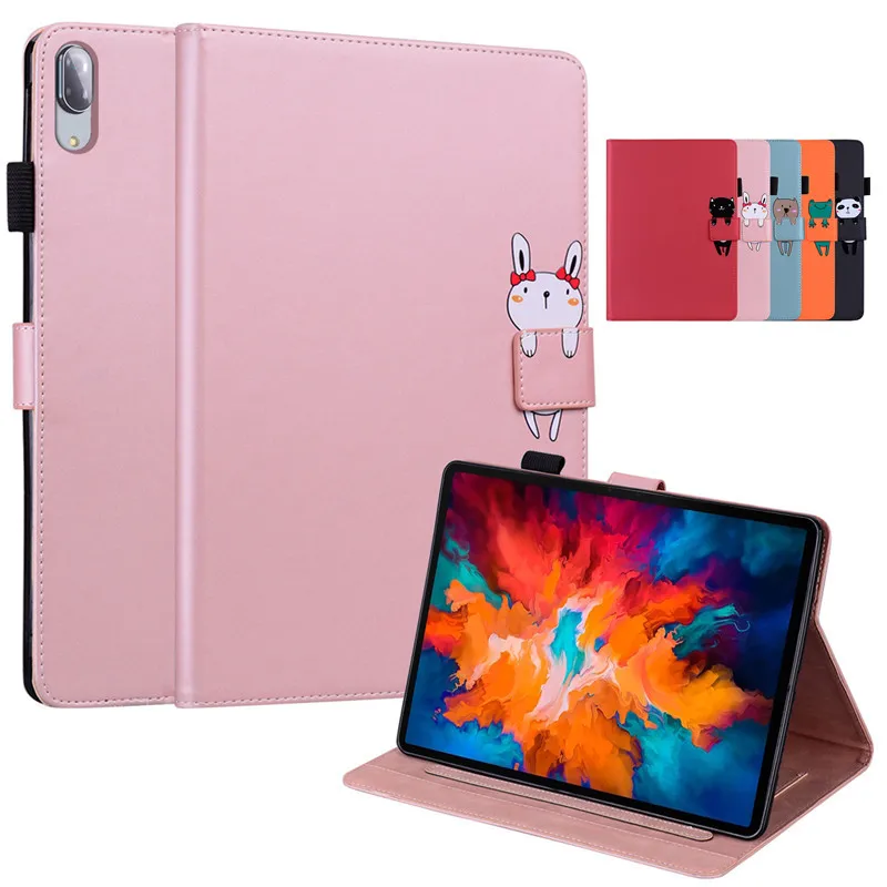 

Tablet Cover for Funda Lenovo Tab P11 Pro Case 2021 TB-J606F Cute Cat Panda Painted for Lenovo Xiaoxin Pad P11 Pro Plus Case