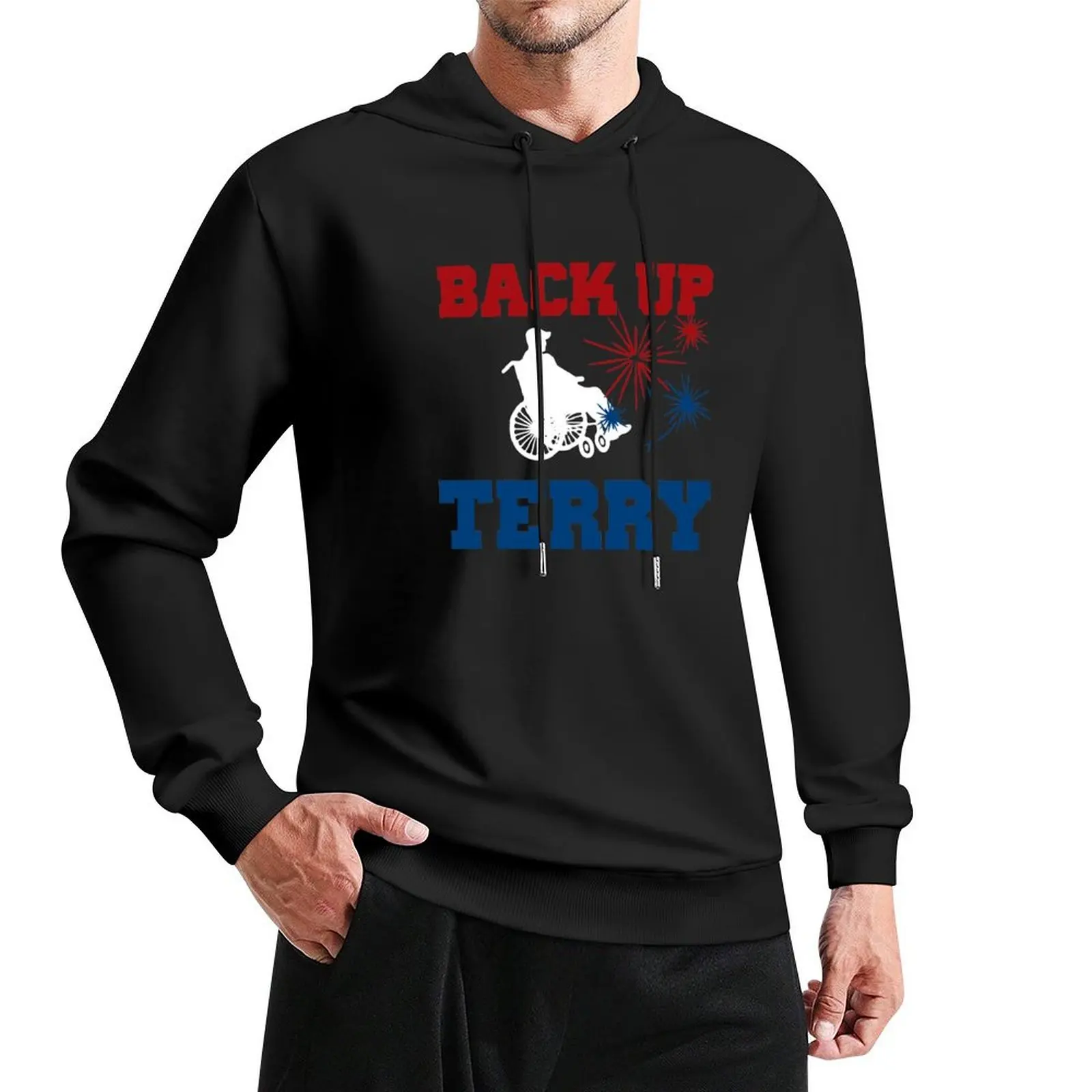 

Back Up Terry 4th of July Funny Fireworks Pullover Hoodie mens clothing men's hoodie sweatshirt