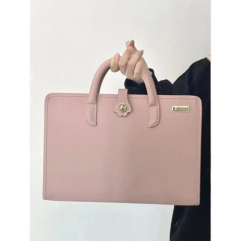

Protective Case Protective Case Computer Bag Laptop Handbag Pink Girl Computer Computers Gender Free Wind