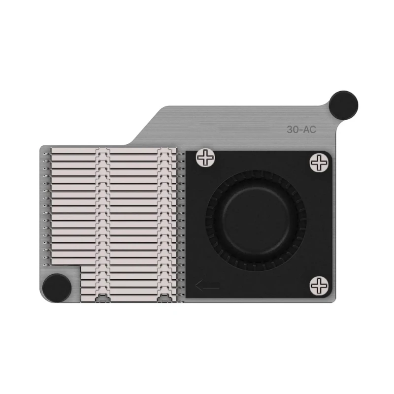 DN59 For RPi 5 Active Coolers Active Cooling Kit Software Control Cooling Heatsinks with Adjustable Speed Cooling Fan