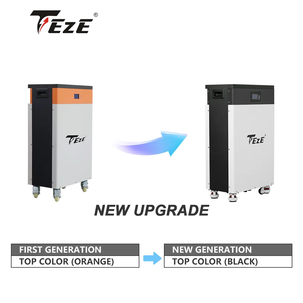 TEZE 48V/51.2V 280Ah LiFePO4 Battery 14KWH Powerwall Built-in BMS ESS With Active Balancer 14KWH Home Energy Storage