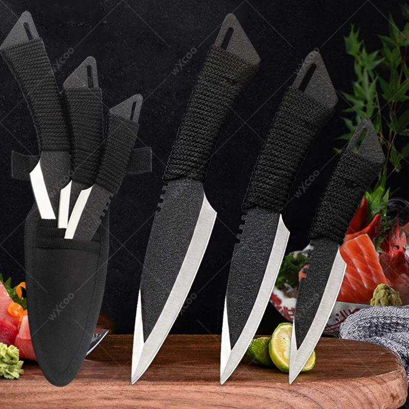 

Hand-Forged Meat Cleaver Sharp Fruit Paring Stainless Steel Boning Knife Professional Kitchen Knives BBQ Cooking Tools