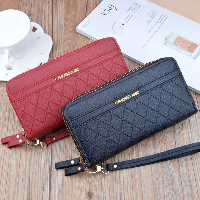 

Weysfor Women’s Long Wallet Female Purses Tassel Coin Purse Card Holder s For Women Pu Leather Clutch Money Bag