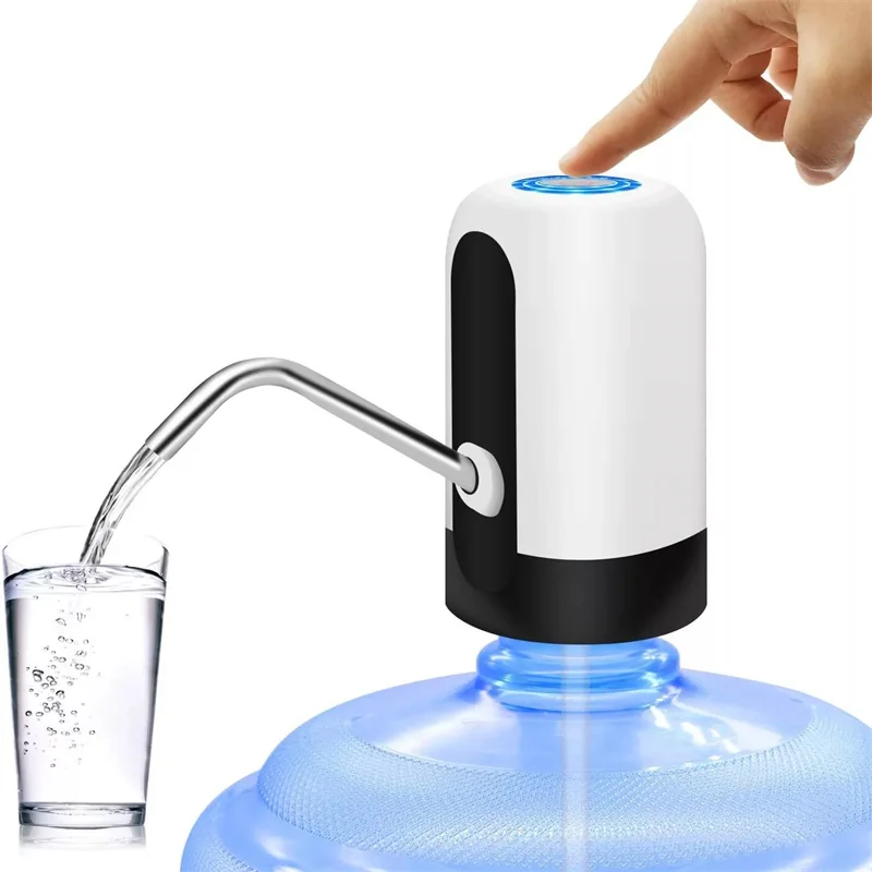 Y Drinking Fountain Water Bottle Pump Home Garden Automatic Switch One Click Kitchen Dining Room Mini Electric USB Charging Carb