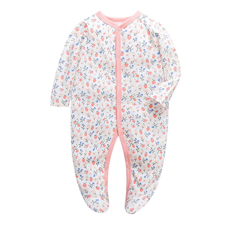 Four Seasons Newborn Baby Rompers Jumpsuit suit Baby Clothes for Girls Long Sleeve Jumpsuit overalls Baby Clothing Baby Romper