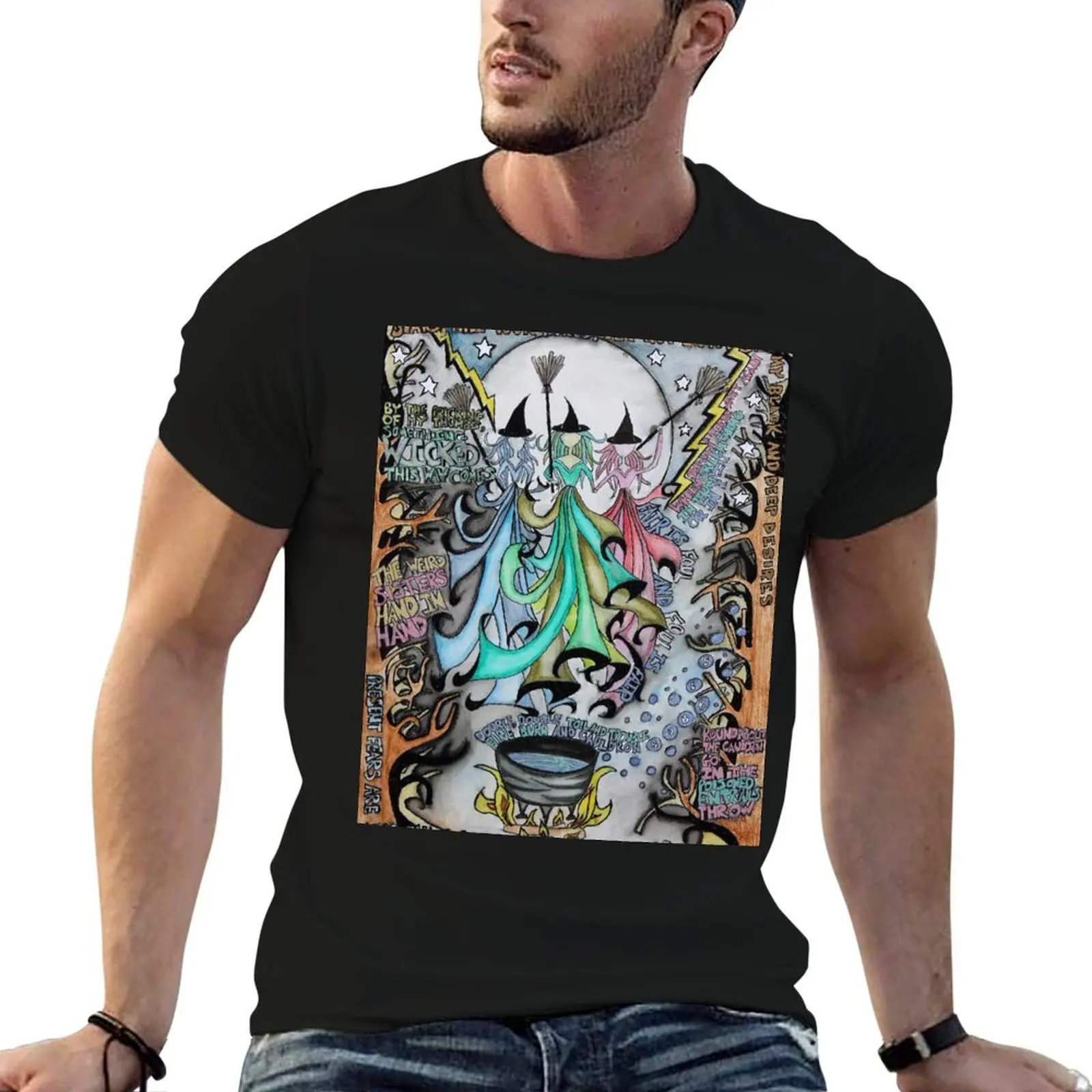 Macbeth Dada Dolls T-Shirt vintage sports fans anime shirts men